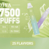 DIYA 7500口拋棄式電子煙｜輕巧便攜｜耐用穩定